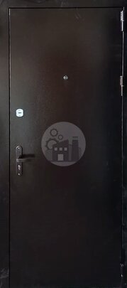 Металлическая дверь с терморазрывом, снаружи порошок, ламинат внутри-ДВ-1147