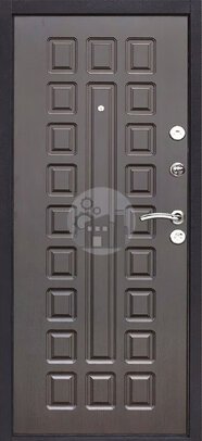 металлическая дверь в квартиру, отделка порошком и мдф - внутренняя часть двери ДВ-795